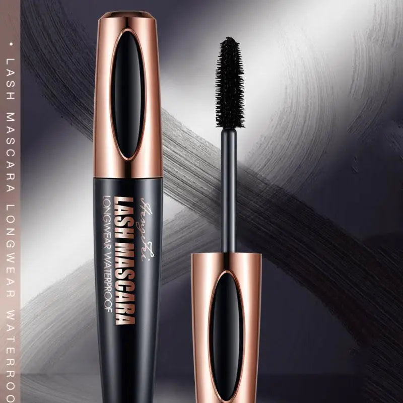 4D Silk Fiber Waterproof Mascara for Length and Curl