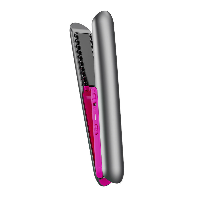 Portable Wireless Hair Straightener and Curling Iron