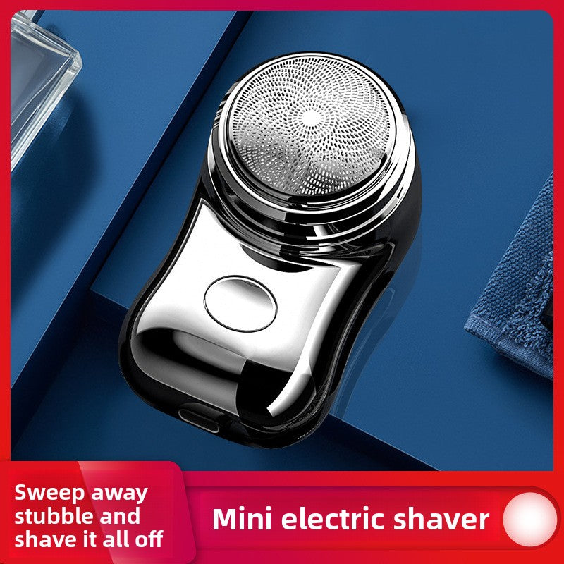 Portable mini rechargeable travel shaver