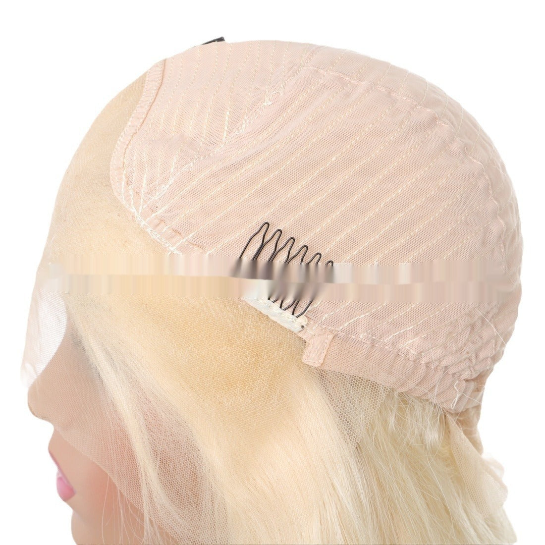 Real Human Hair Transparent Lace Full-Head Wig