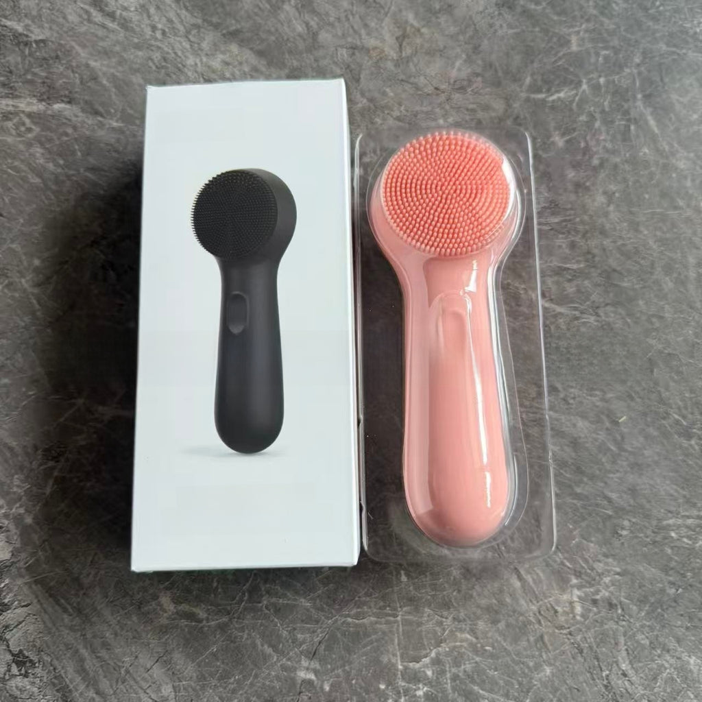 Silicone facial cleansing device