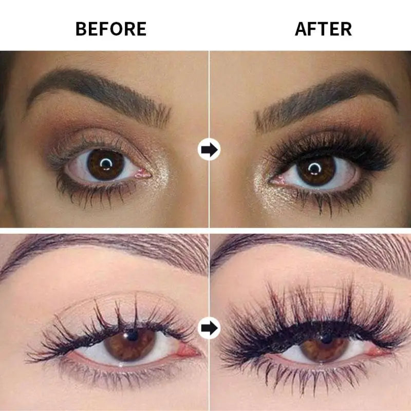 4D Silk Fiber Waterproof Mascara for Length and Curl