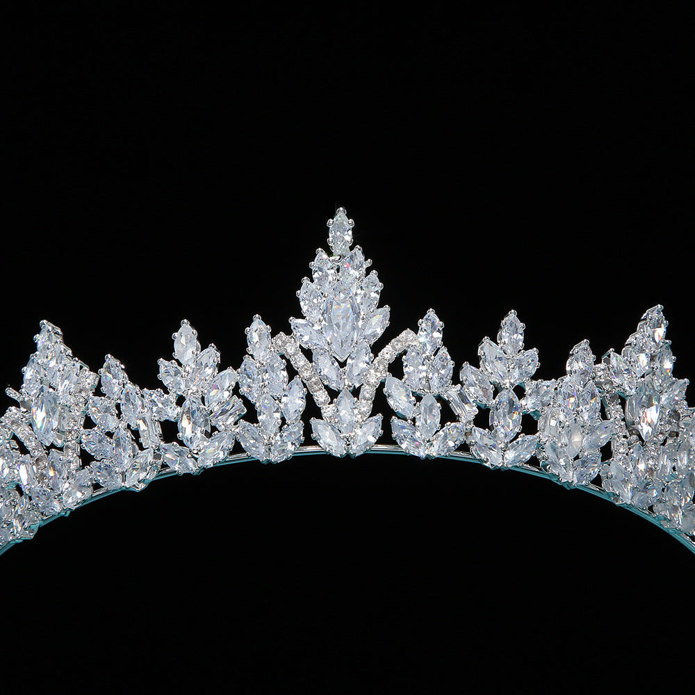 Elegant Princess Crown Hair Accessory