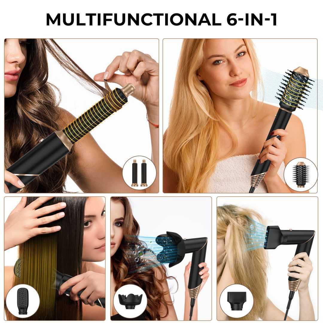 Six-in-One Automatic Hair Dryer