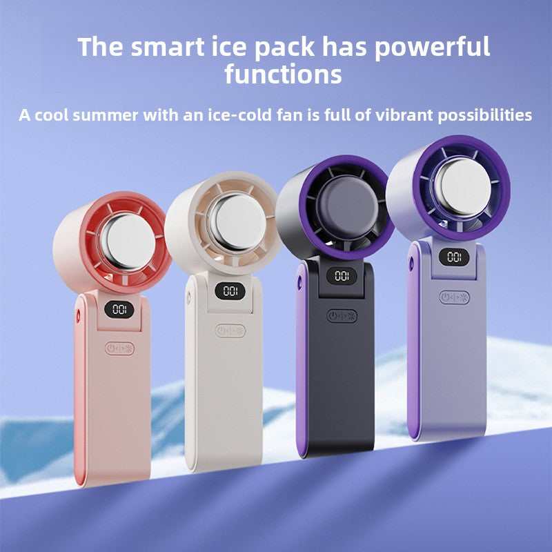 Foldable Cooling Neck Fan with 100 Speeds
